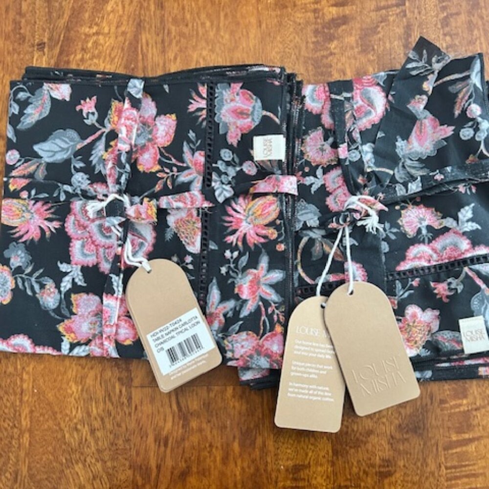 NWT Organic Cotton Table Napkins